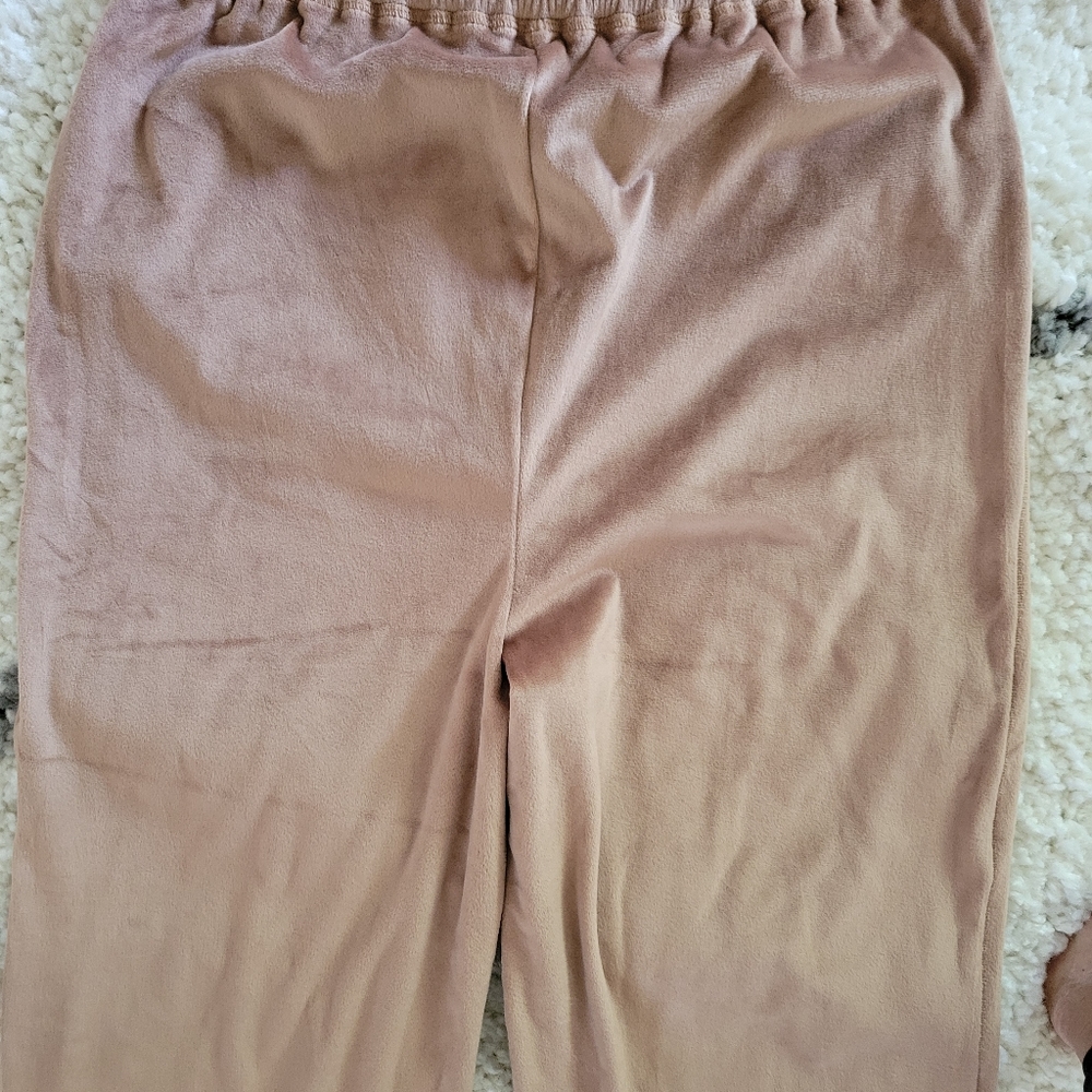 SKIMS Velour Jogger Wide Leggings - Picture 2 of 4